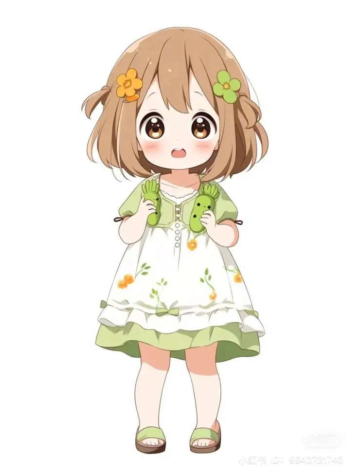 Chibi Bé Gái Dễ Thương - Sự Dễ Mến Trong Từng Chi Tiết 9