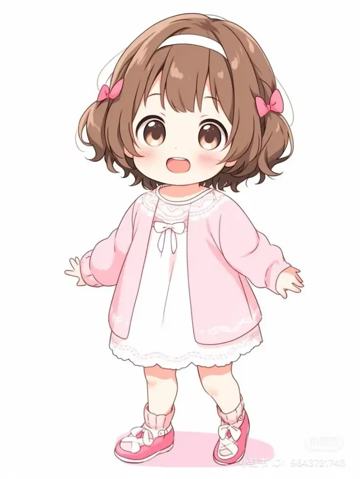 Chibi Bé Gái Dễ Thương - Sự Dễ Mến Trong Từng Chi Tiết 23