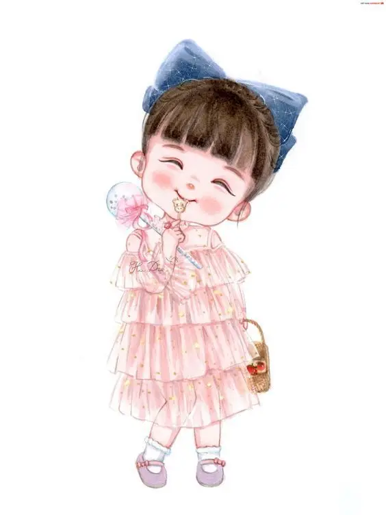 Chibi Bé Gái Dễ Thương - Sự Dễ Mến Trong Từng Chi Tiết 27