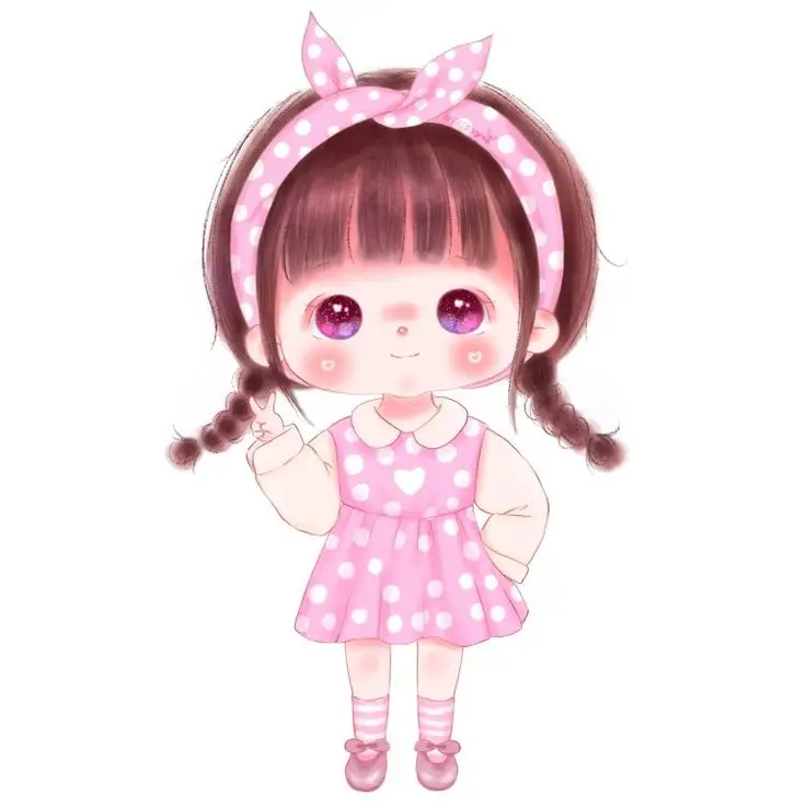 Chibi Bé Gái Dễ Thương - Sự Dễ Mến Trong Từng Chi Tiết 36