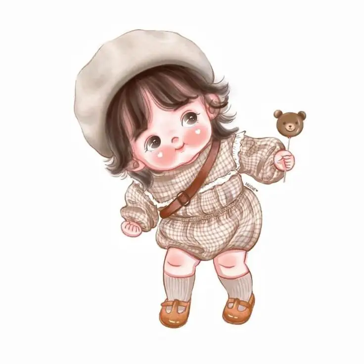 Chibi Bé Gái Dễ Thương - Sự Dễ Mến Trong Từng Chi Tiết 45