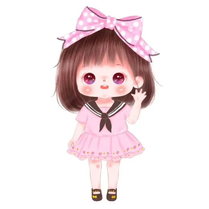 Chibi Bé Gái Dễ Thương - Sự Dễ Mến Trong Từng Chi Tiết 59