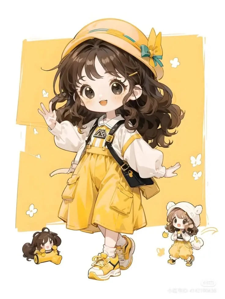 Chibi Bé Gái Dễ Thương - Sự Dễ Mến Trong Từng Chi Tiết 61