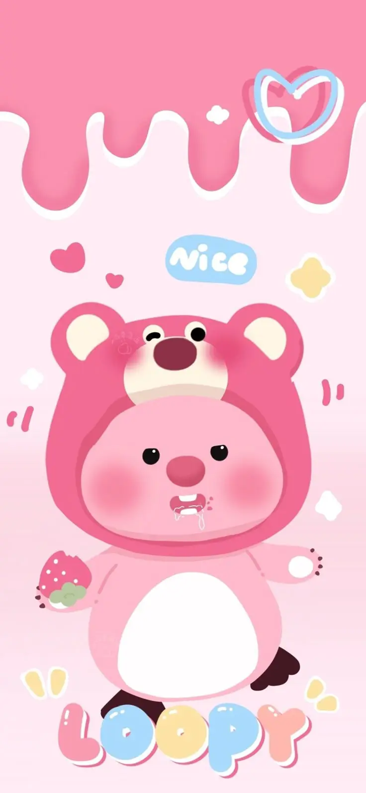 Chibi cute hình nền con heo dễ thương cho fan yêu thích động vật 36