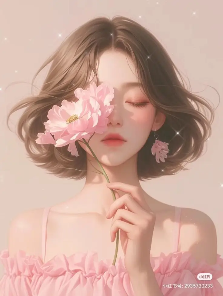 Cô Gái Hoạt Hình Cute - Bộ Ảnh Đáng Yêu 13