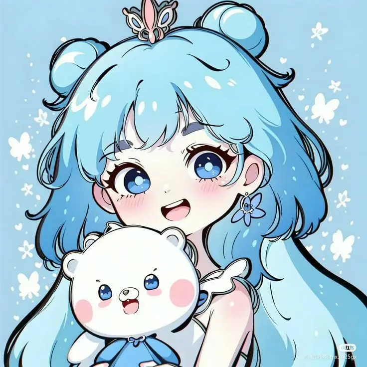 Cô Gái Hoạt Hình Cute - Bộ Ảnh Đáng Yêu 16