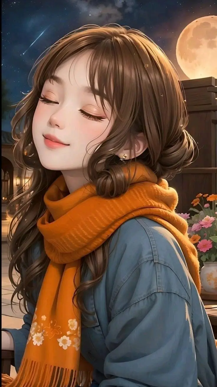 Cô Gái Hoạt Hình Cute - Bộ Ảnh Đáng Yêu 19