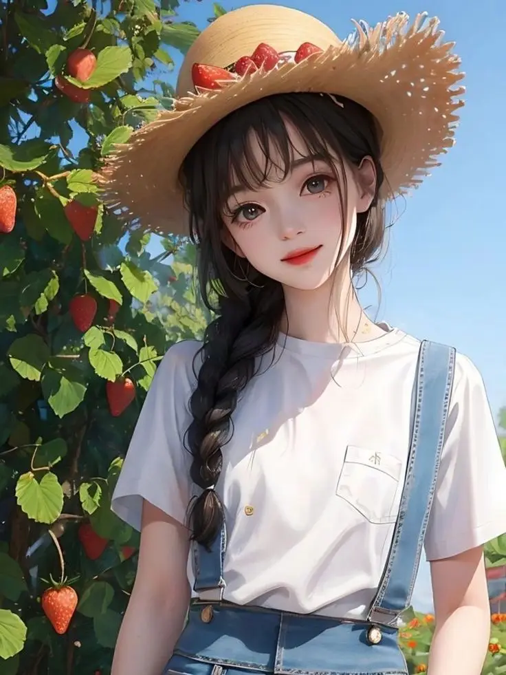 Cô Gái Hoạt Hình Cute - Bộ Ảnh Đáng Yêu 33