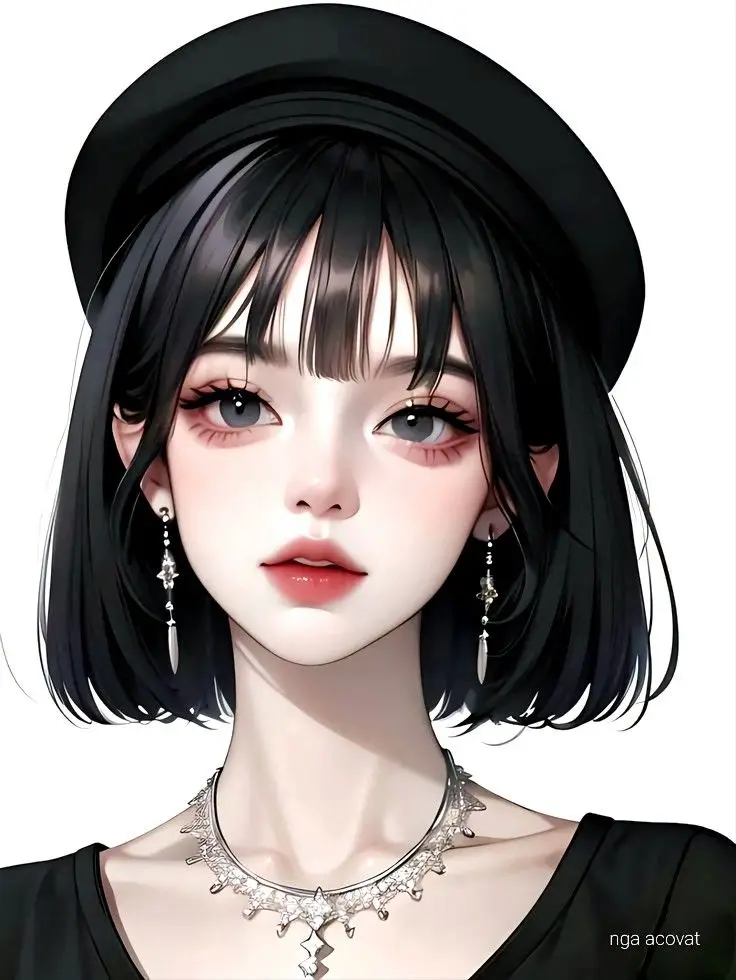Cô Gái Hoạt Hình Cute - Bộ Ảnh Đáng Yêu 37