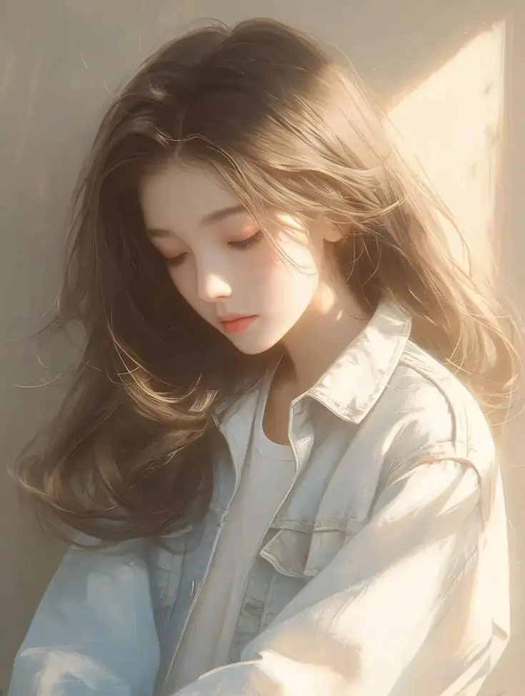 Cô Gái Hoạt Hình Cute - Bộ Ảnh Đáng Yêu 49
