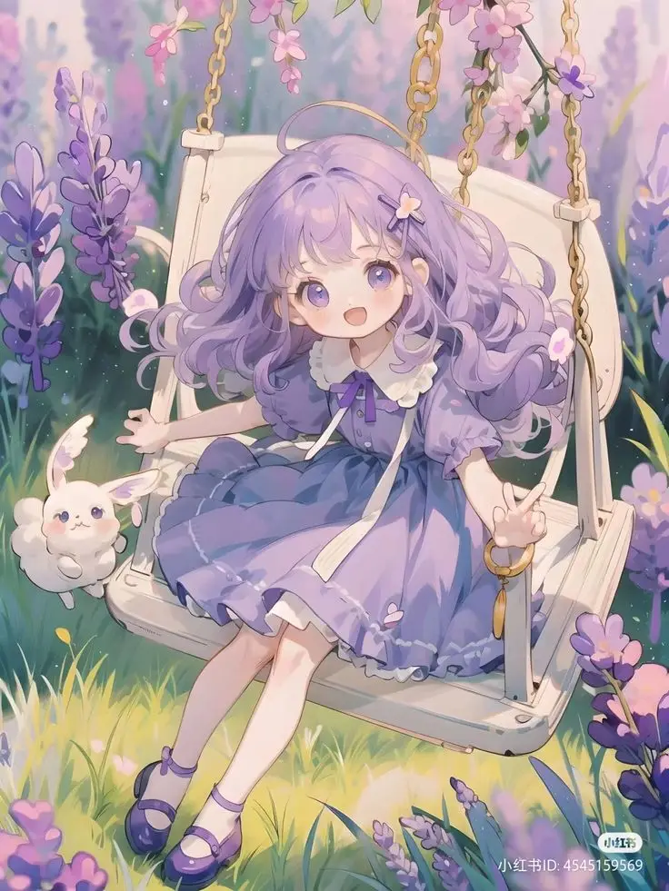 Cô Gái Hoạt Hình Cute - Bộ Ảnh Đáng Yêu 52