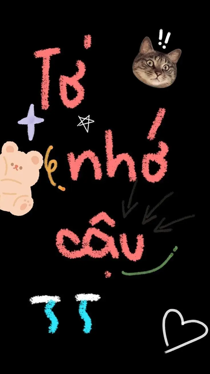 Hình Nền Cute Có Chữ: Đánh Thức Cảm Xúc Mỗi Ngày 8