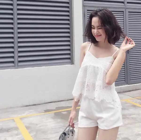 Gái Mặc Áo 2 Dây - Mẫu Ảnh Thời Trang 61