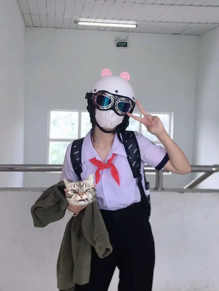Gái xinh đeo khẩu trang - Bộ sưu tập ảnh thời đại mới 32