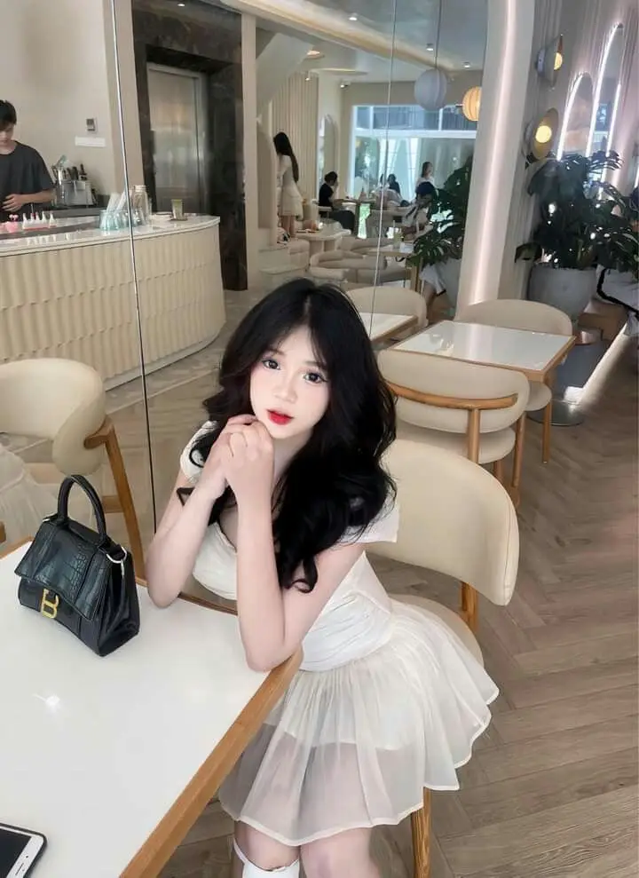 Gái Xinh Mặc Váy Trắng Ngắn - Hình Ảnh Đẹp Nhất 60