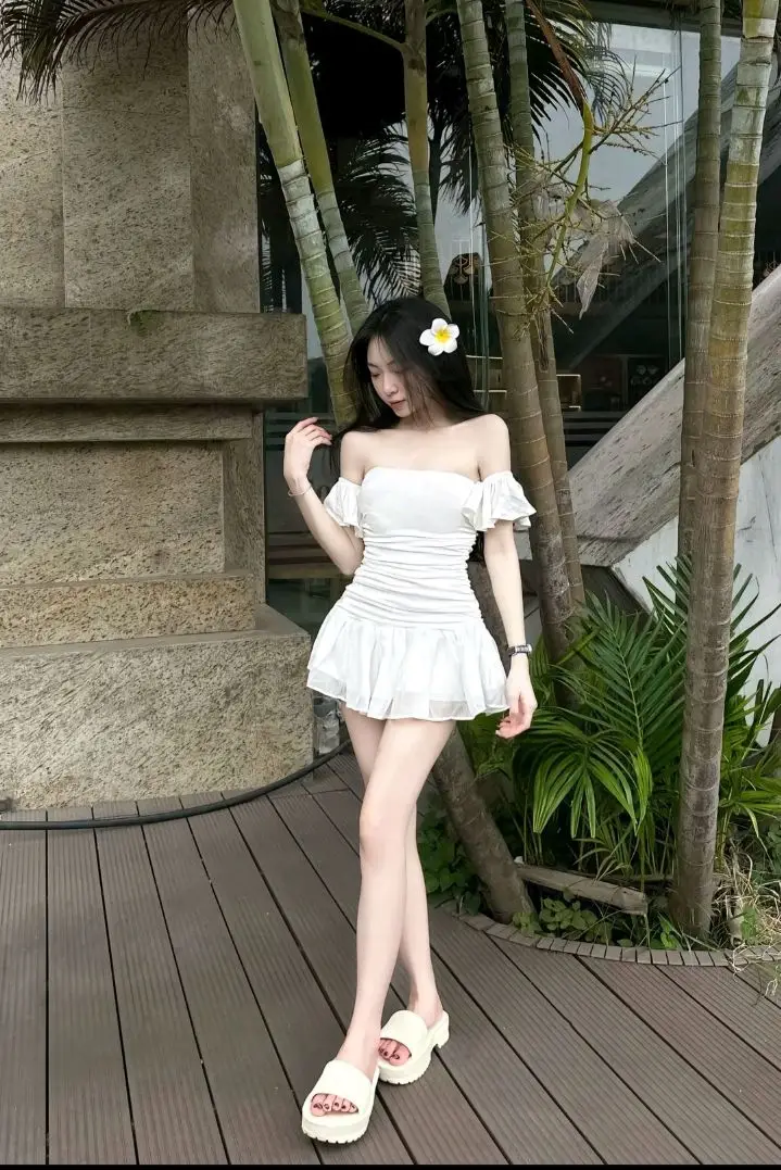 Gái Xinh Mặc Váy Trắng Ngắn - Hình Ảnh Đẹp Nhất 64