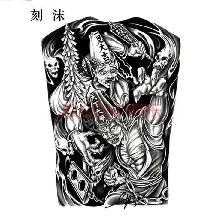 Khám Phá Hắc Bạch Vô Thường Trong Hình Xăm - Bộ Sưu Tập Hình Ảnh 50