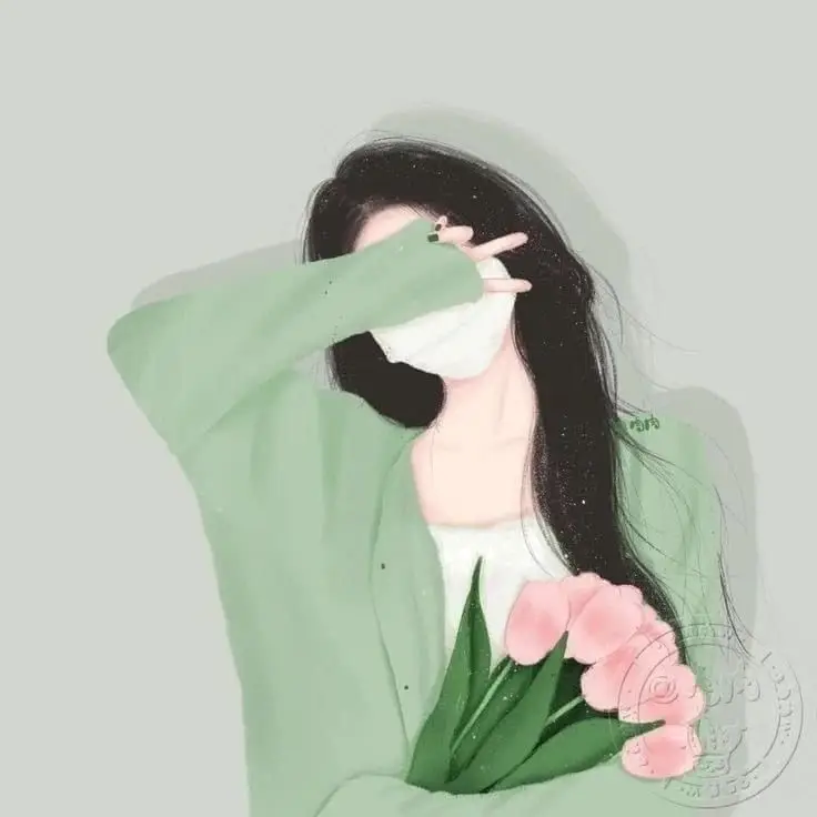 Hình Ảnh Cô Gái Che Mặt Độc Đáo 4