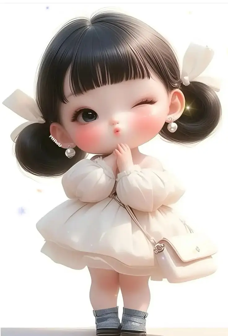 Hình Bé Gái Hoạt Hình Dễ Thương: Tuyển Tập Hình Ảnh Cute 8
