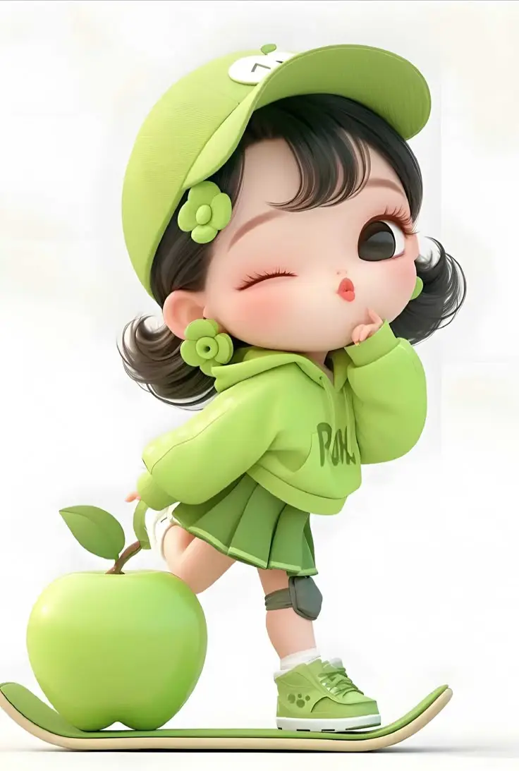 Hình Bé Gái Hoạt Hình Dễ Thương: Tuyển Tập Hình Ảnh Cute 33