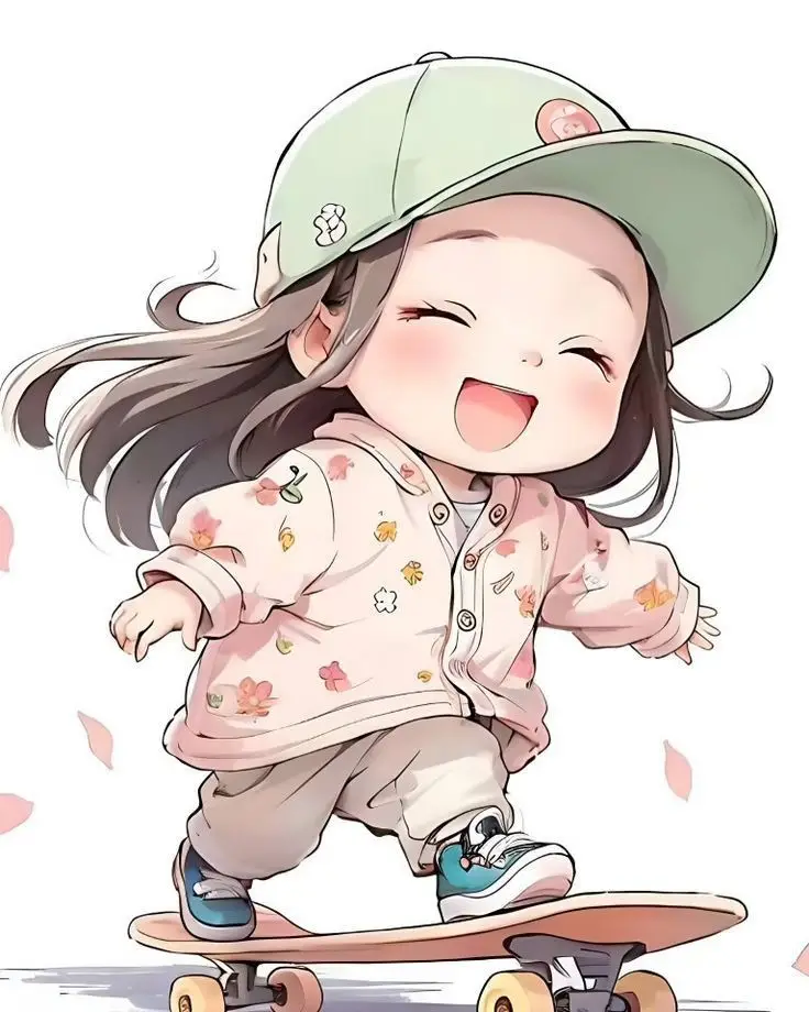 Hình Bé Gái Hoạt Hình Dễ Thương: Tuyển Tập Hình Ảnh Cute 36