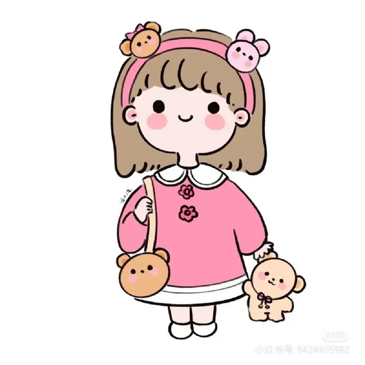 Hình Bé Gái Hoạt Hình Dễ Thương: Tuyển Tập Hình Ảnh Cute 46