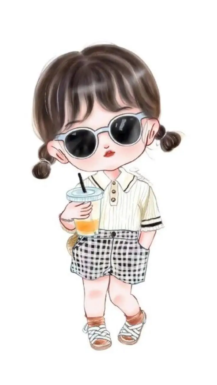 Hình Bé Gái Hoạt Hình Dễ Thương: Tuyển Tập Hình Ảnh Cute 56