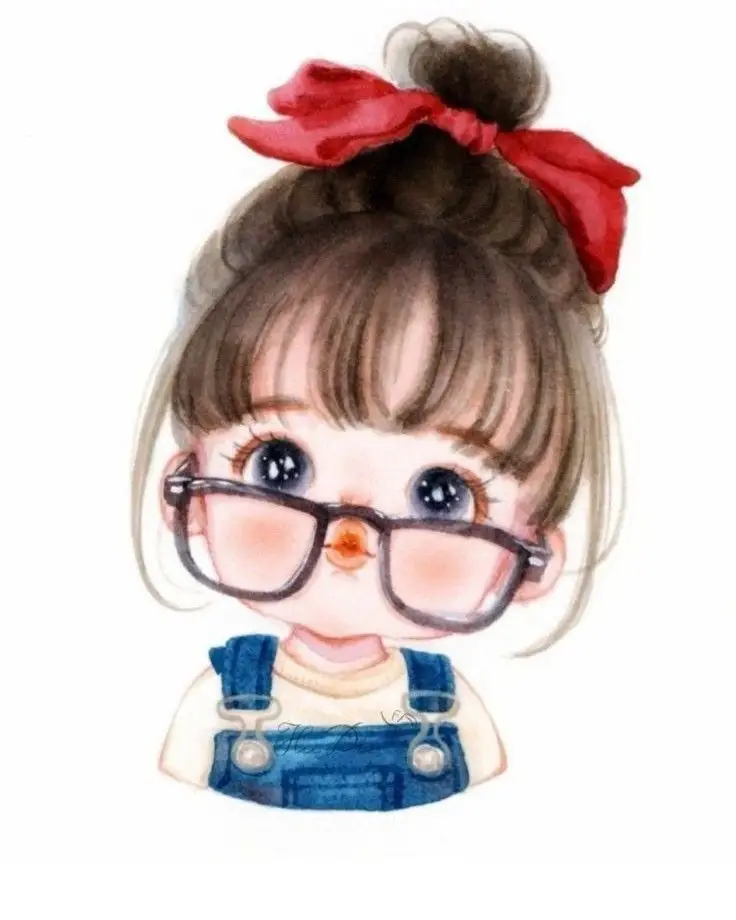 Hình Bé Gái Hoạt Hình Dễ Thương: Tuyển Tập Hình Ảnh Cute 59
