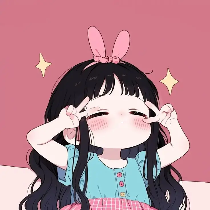 Hình Cô Gái Cute Chibi: Đánh Thức Ký Ức Tuổi Thơ 22