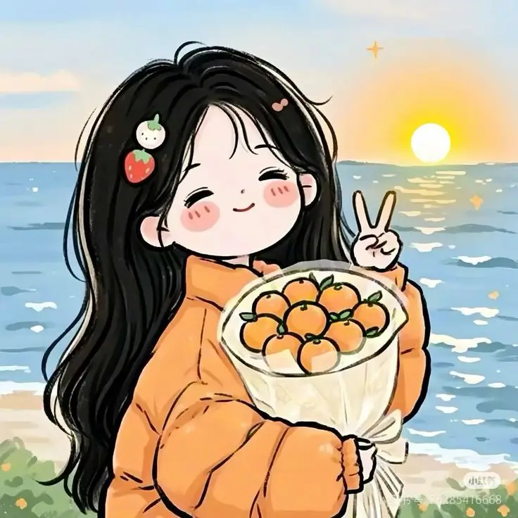 Hình Cô Gái Cute Chibi: Đánh Thức Ký Ức Tuổi Thơ 48