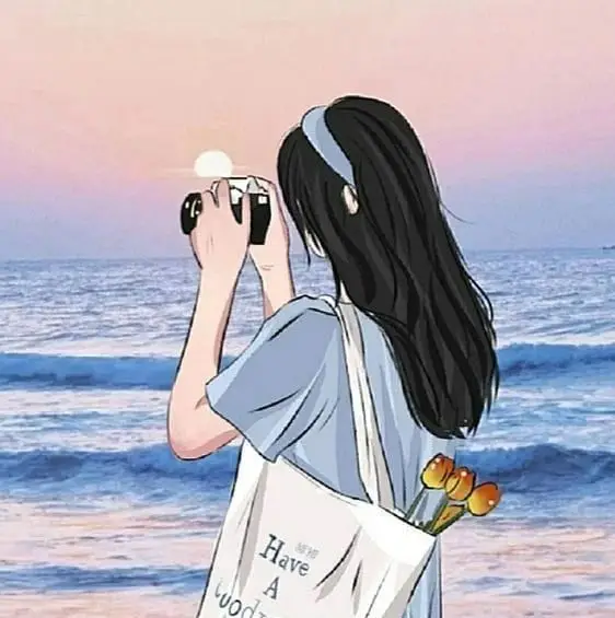Hình Cô Gái Quay Lưng - Top 50 Bức Ảnh Đẹp 44