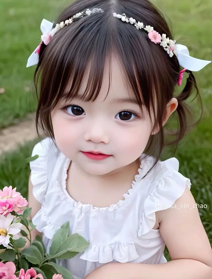 Hình Em Bé Gái Dễ Thương - Nụ Cười Tỏa Nắng 40