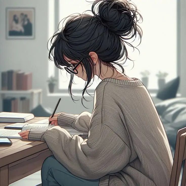 Hình Hoạt Hình Cô Gái - Thế Giới Nghệ Thuật Sáng Tạo 17