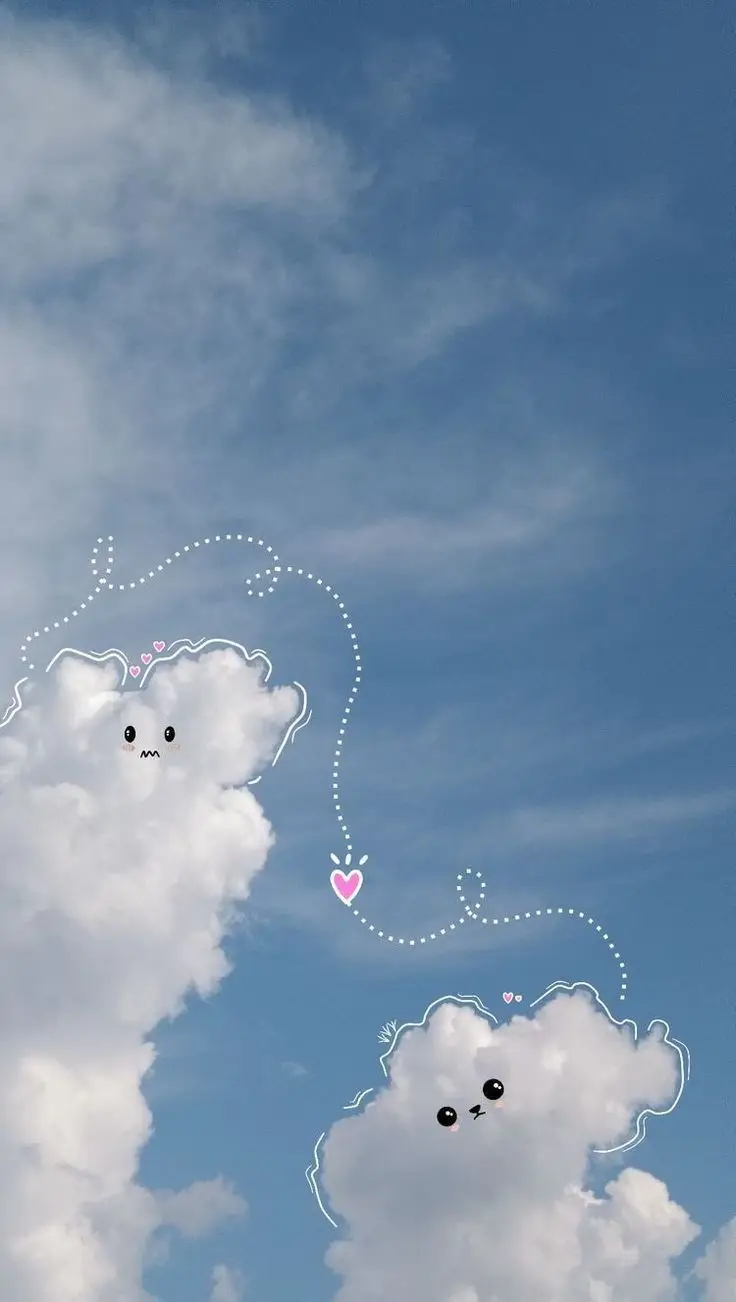 Hình Nền Đám Mây Cute Mang Đến Sự Dịu Mát 8