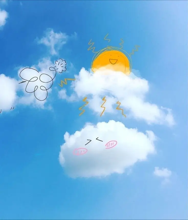 Hình Nền Đám Mây Cute Mang Đến Sự Dịu Mát 20