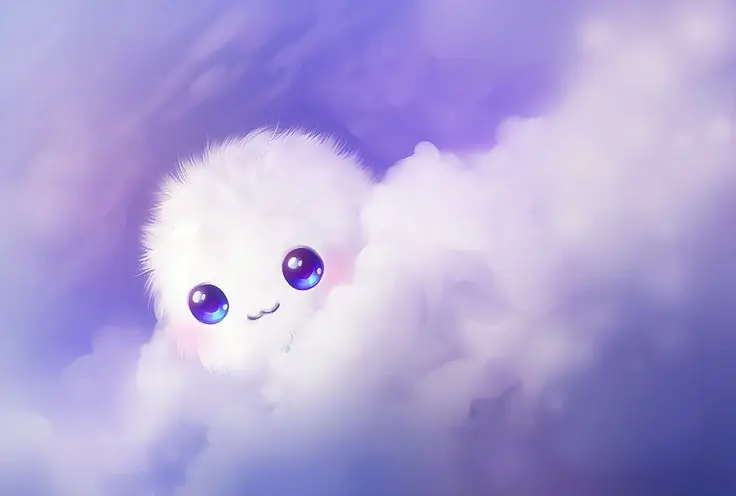 Hình Nền Đám Mây Cute Mang Đến Sự Dịu Mát 21