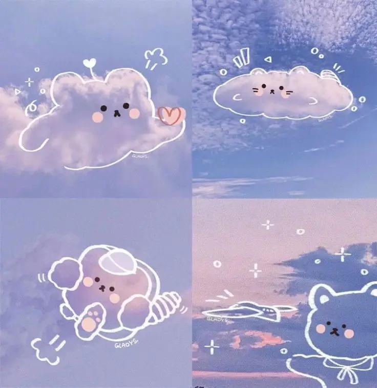 Hình Nền Đám Mây Cute Mang Đến Sự Dịu Mát 27
