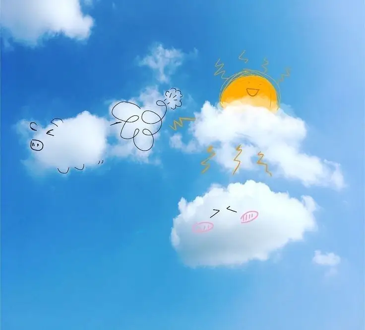 Hình Nền Đám Mây Cute Mang Đến Sự Dịu Mát 54