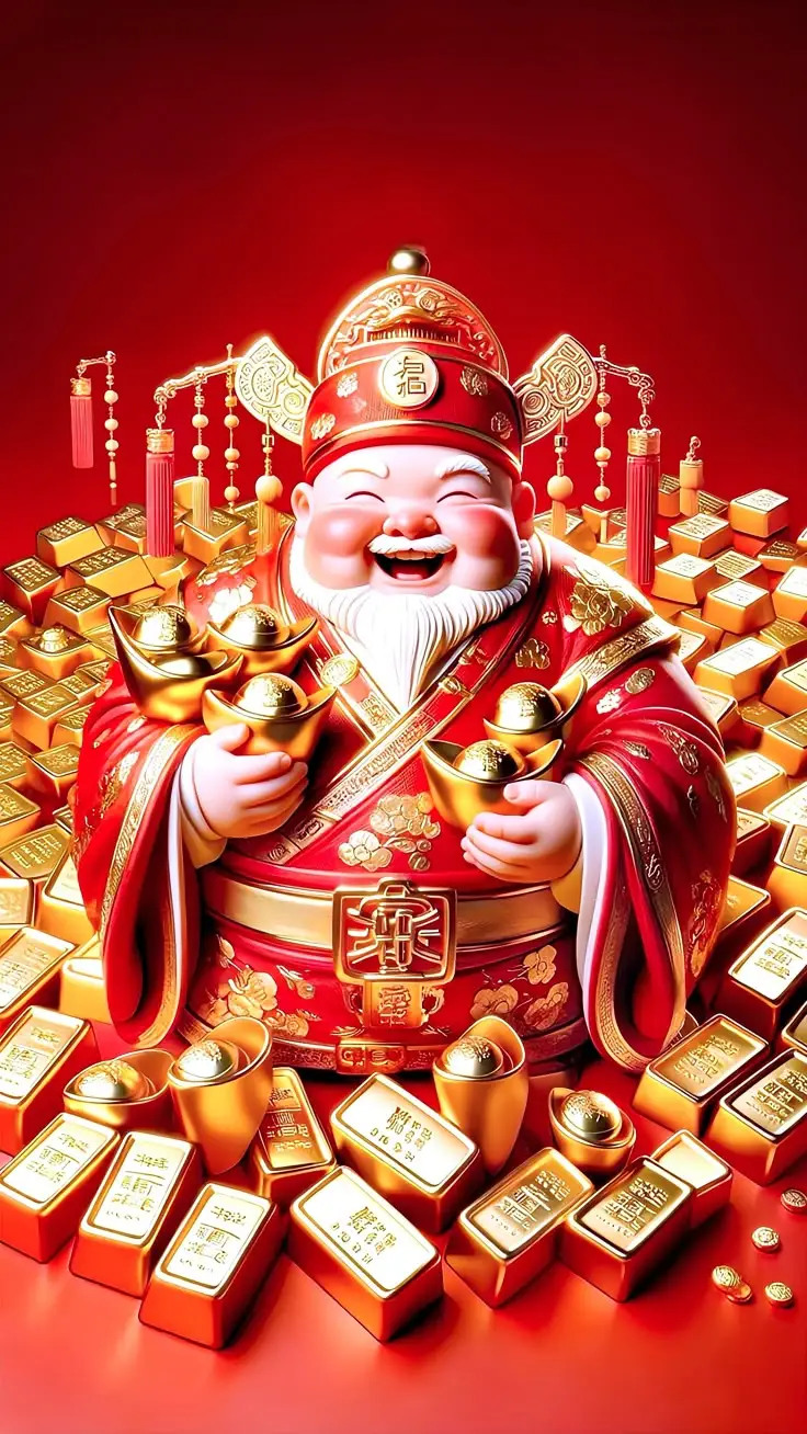 Hình Nền Ông Thần Tài May Mắn Đem Lại Tài Lộc 8