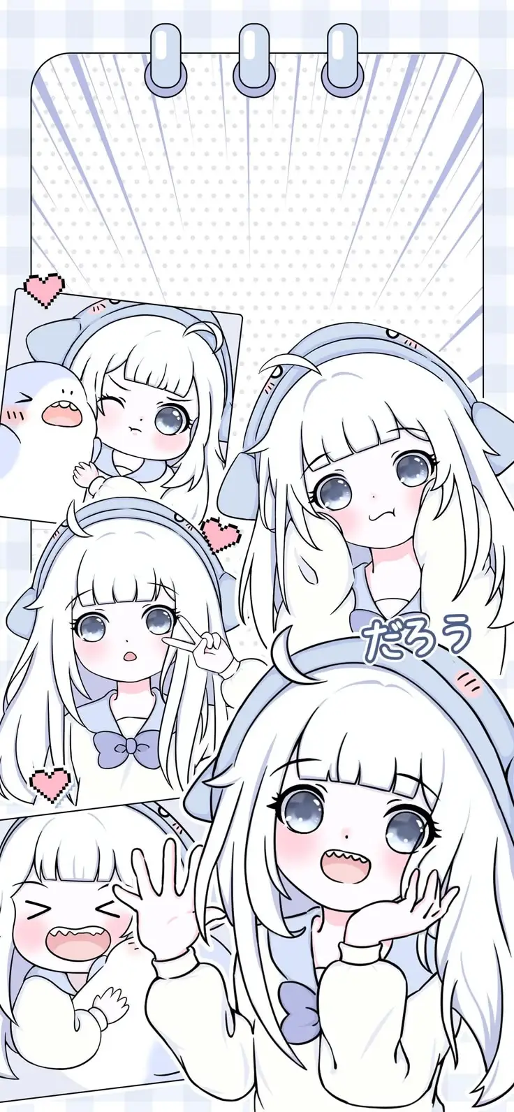 Hình nền anime cute chibi - Bộ sưu tập đáng yêu cho bạn 7