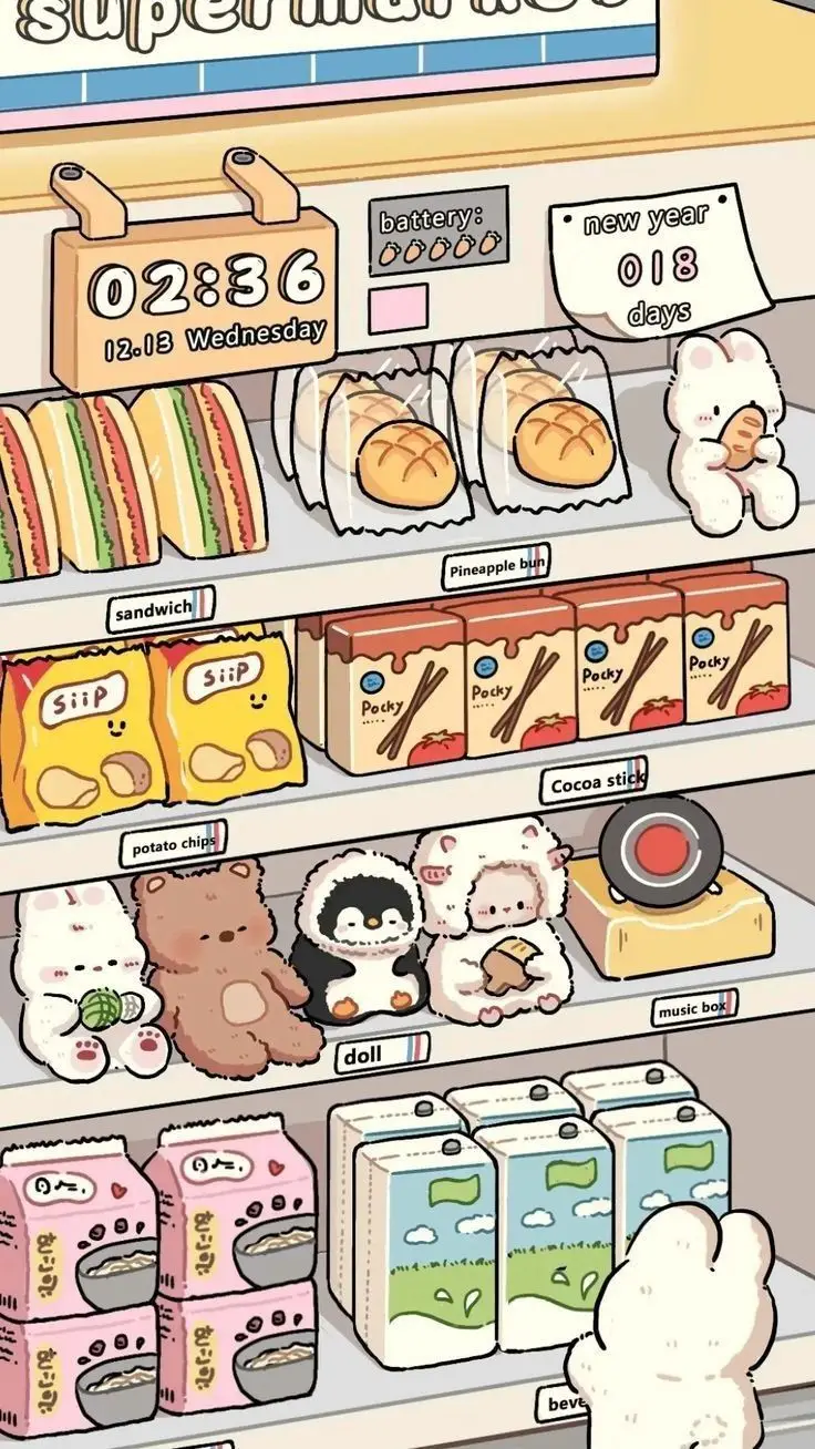 Hình nền anime cute chibi - Bộ sưu tập đáng yêu cho bạn 24