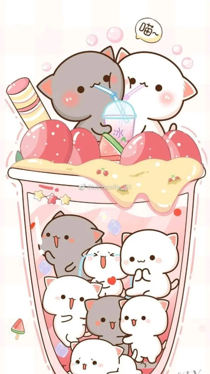 Hình nền anime cute chibi - Bộ sưu tập đáng yêu cho bạn 38