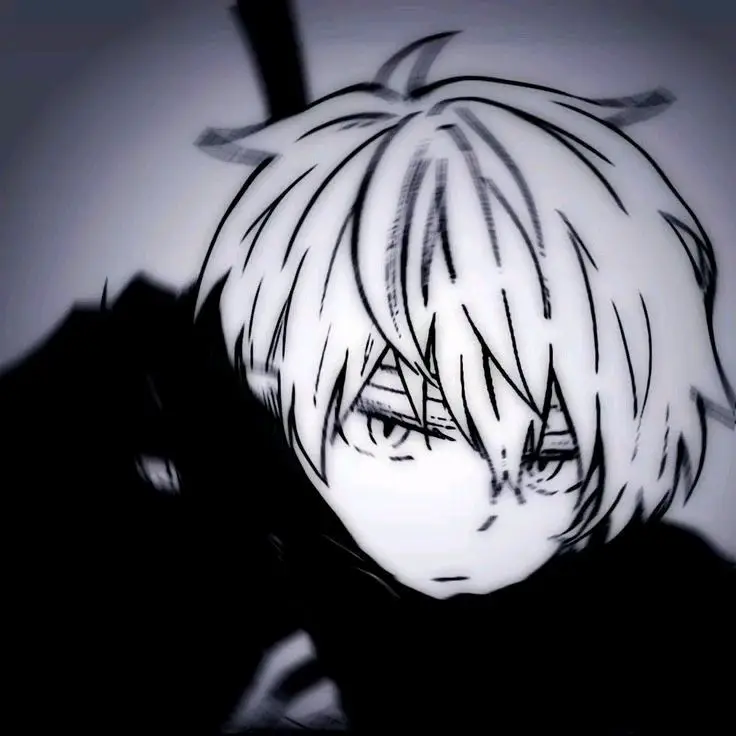 Hình nền anime đen trắng - Nghệ thuật tối giản đầy ý nghĩa 31