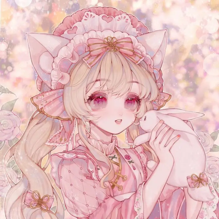 Hình nền anime màu hồng cute – Khám phá bộ sưu tập anime dễ thương nhất 14