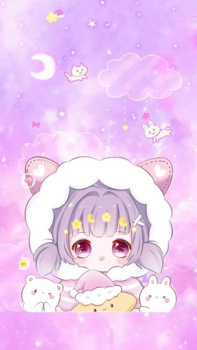 Hình nền anime màu hồng cute – Khám phá bộ sưu tập anime dễ thương nhất 28