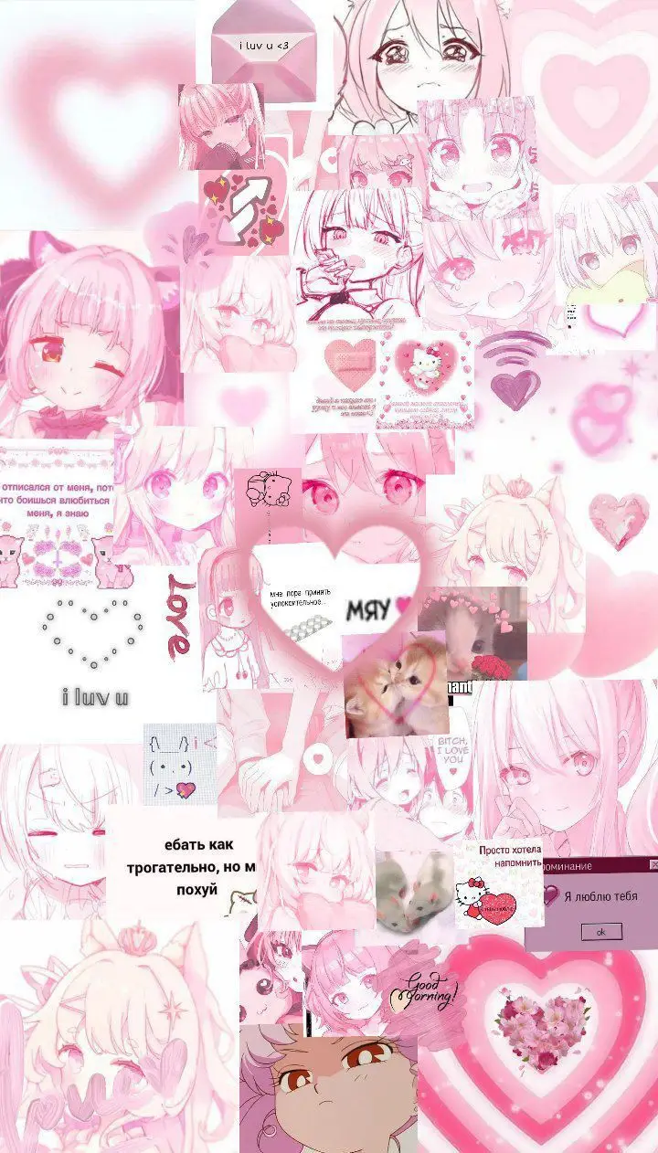 Hình nền anime màu hồng cute – Khám phá bộ sưu tập anime dễ thương nhất 32