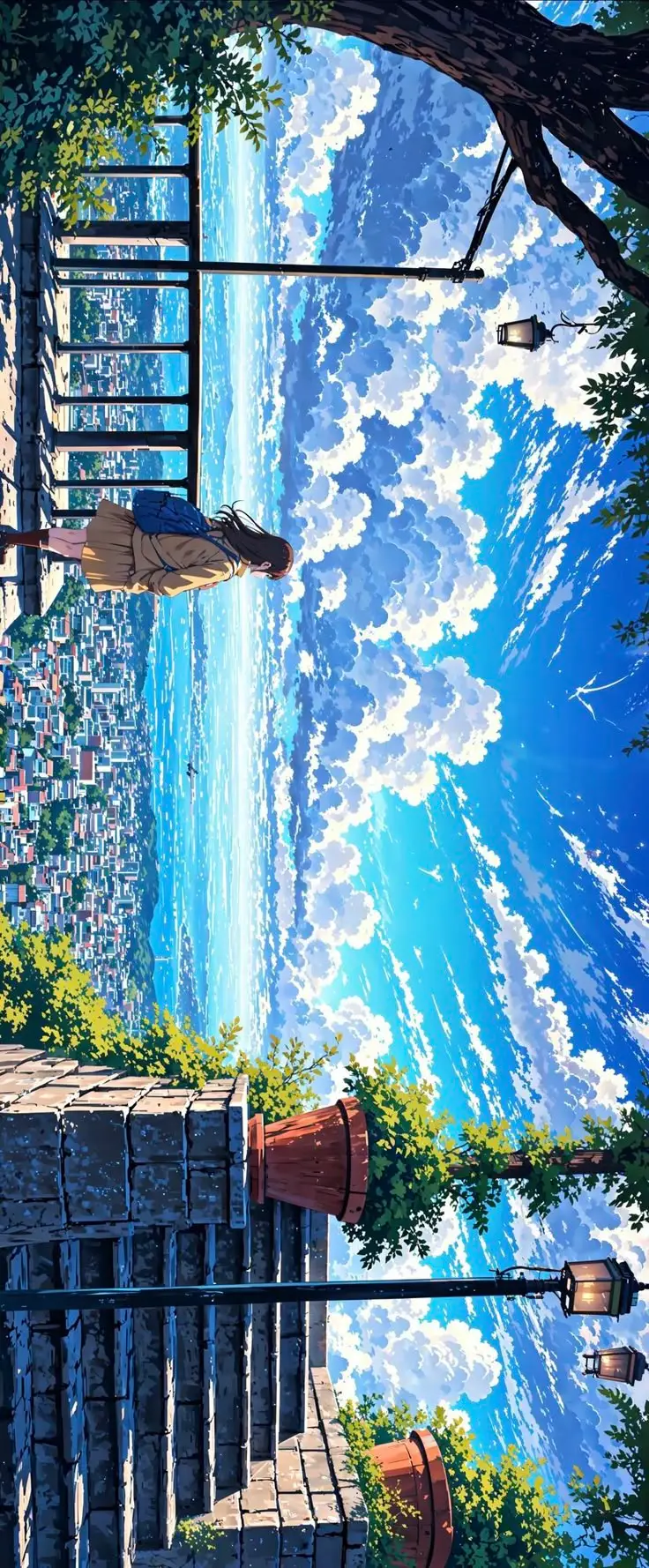 Hình nền anime phong cảnh tuyệt đẹp cho dân yêu thích nghệ thuật 4