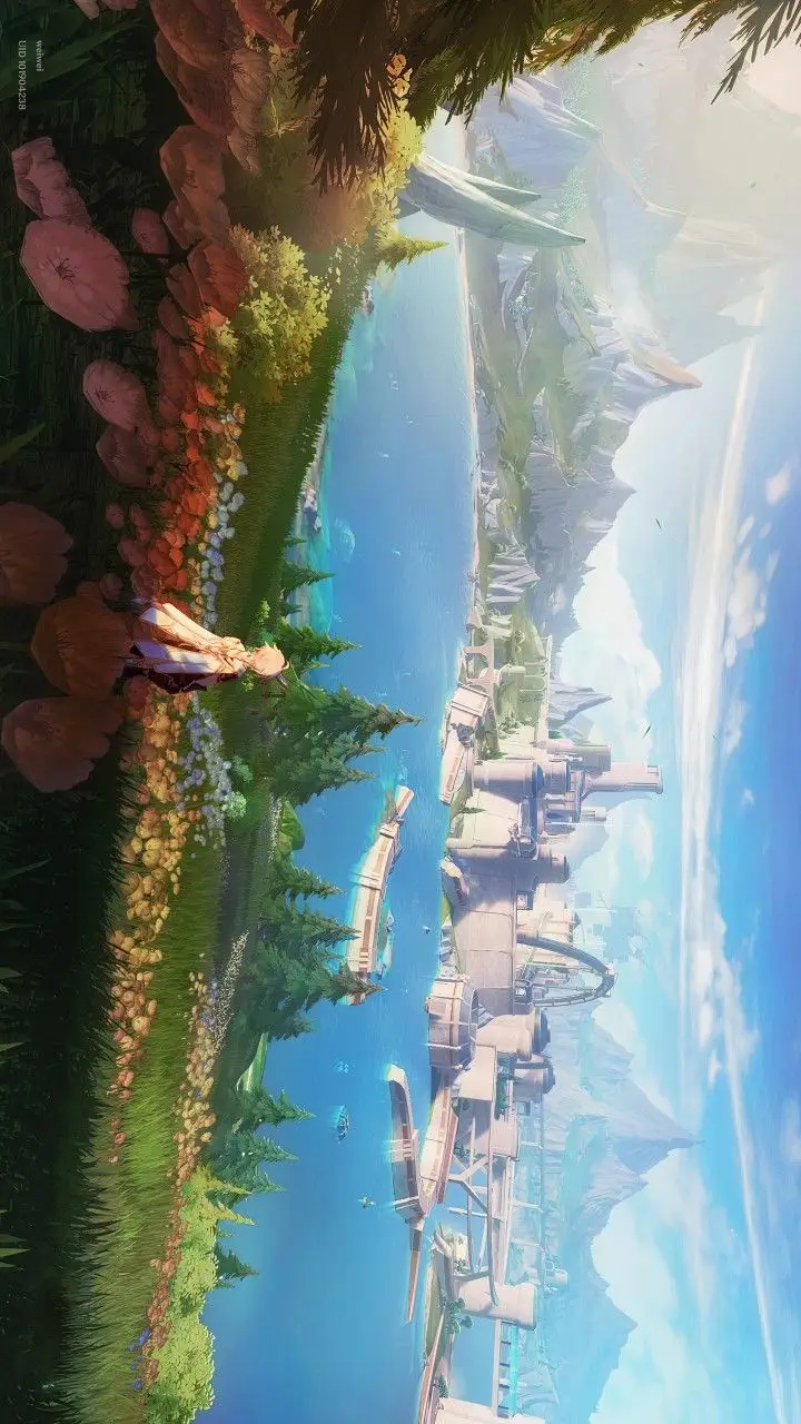 Hình nền anime phong cảnh tuyệt đẹp cho dân yêu thích nghệ thuật 14