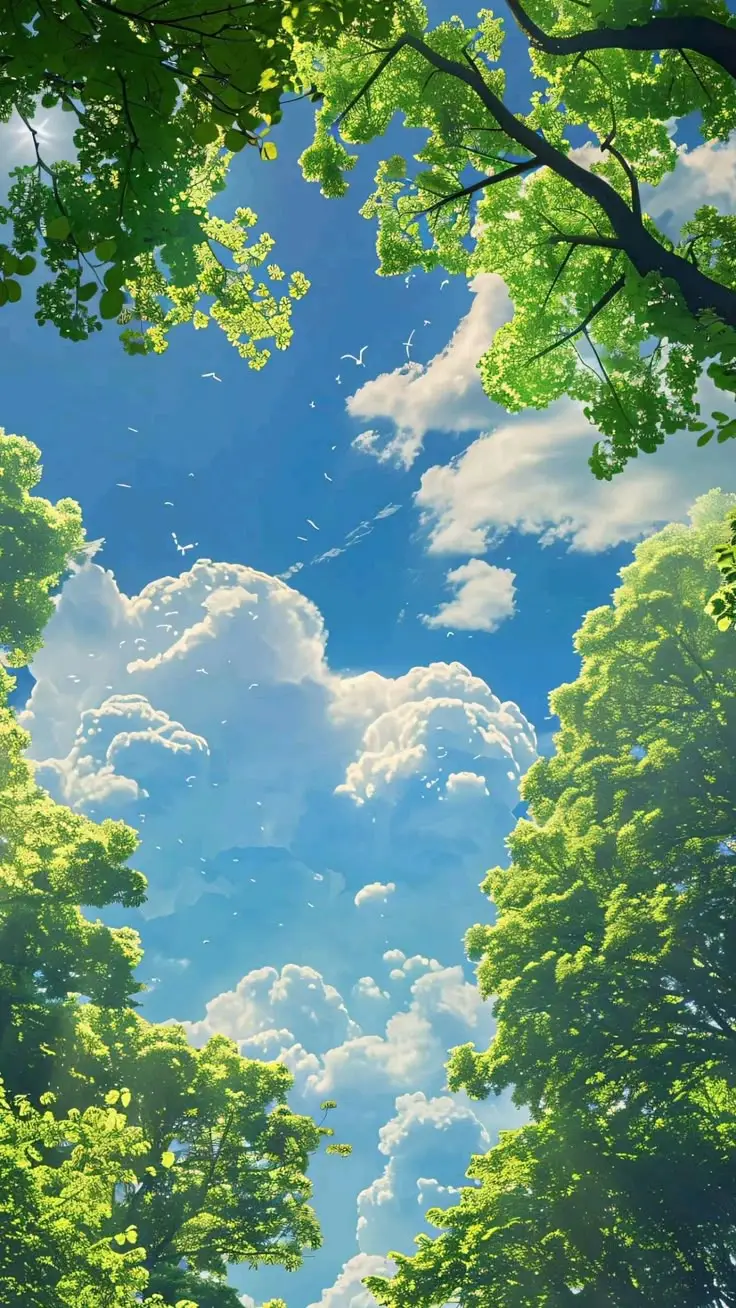 Hình nền anime phong cảnh tuyệt đẹp cho dân yêu thích nghệ thuật 21
