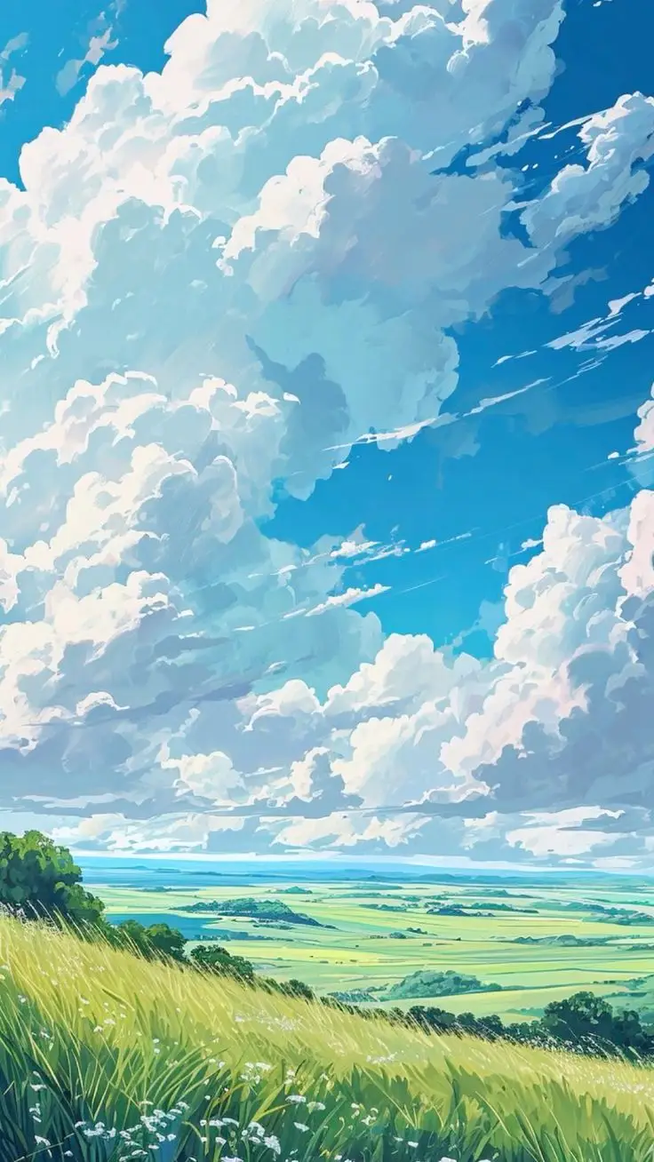 Hình nền anime phong cảnh tuyệt đẹp cho dân yêu thích nghệ thuật 22